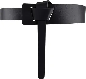 Ayliss Women Fashion Leather Belt for Jeans Jumpsuit Coat Dress Belt Faux Leather Waistband Tie Knot Waist Belt
