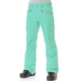 Billabong Effect Ladies Snow Pants- Jade Aqua -
