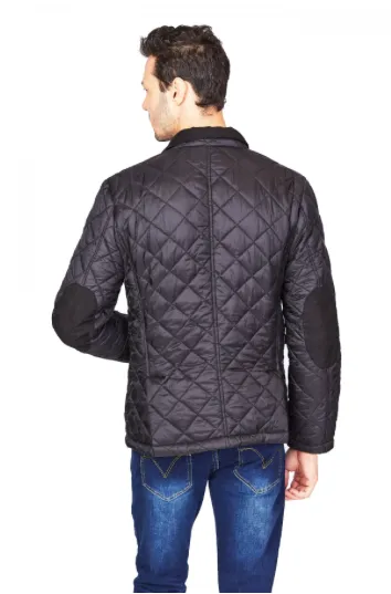 Black Quilted Jacket