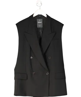 BOSS Black Sleeveless Double Breasted Sleeveless Blazer UK S