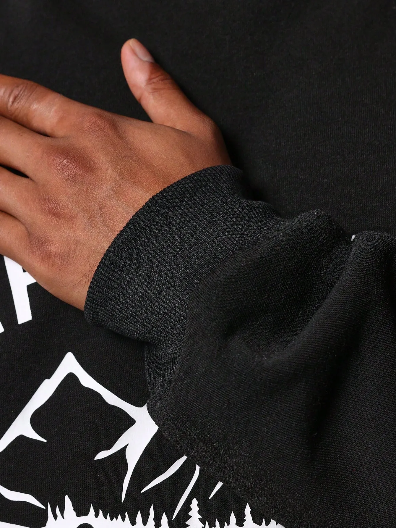 Christmas Regular Fit Crew Neck Sweatshirt With Graphic Print
