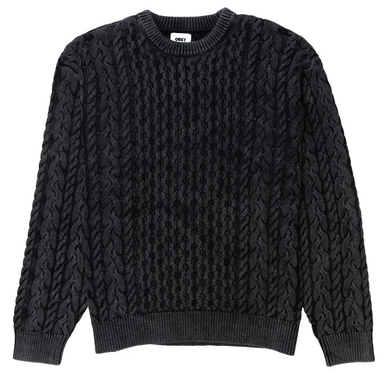 Faded wash sweater