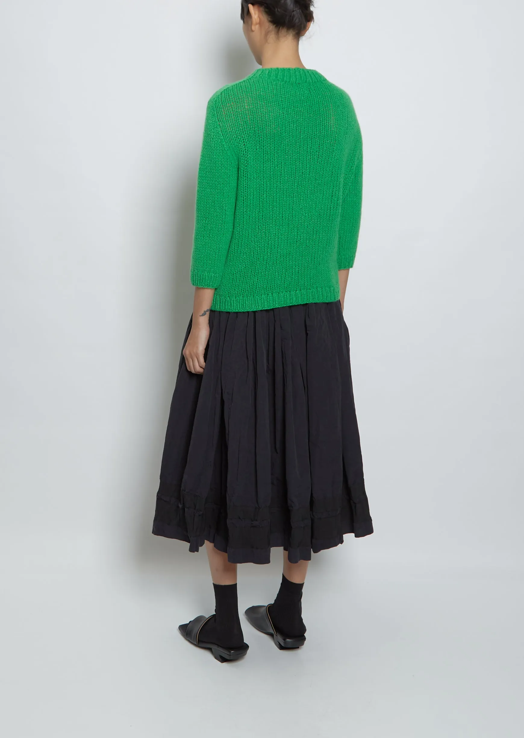 Fleur Sweater — Kelly Green