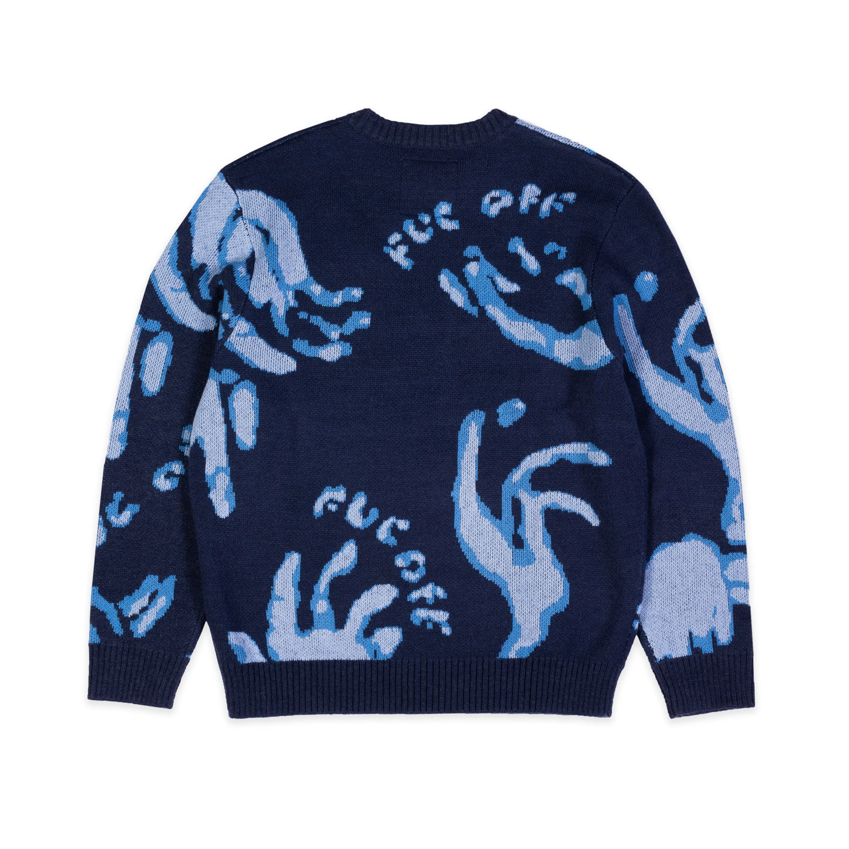 FUC Off Knit Blue
