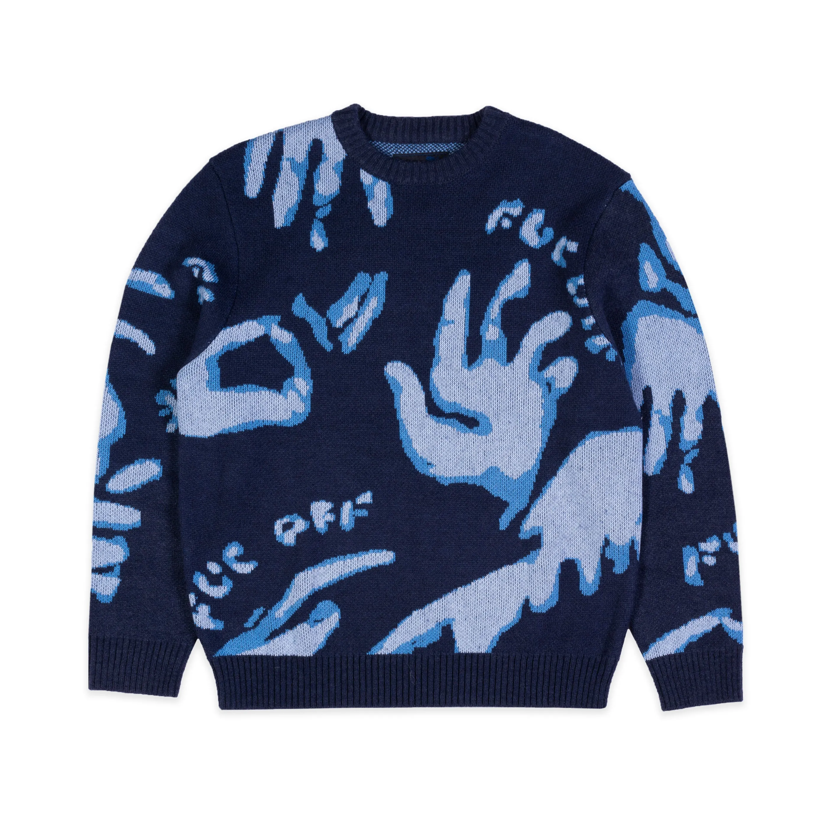 FUC Off Knit Blue