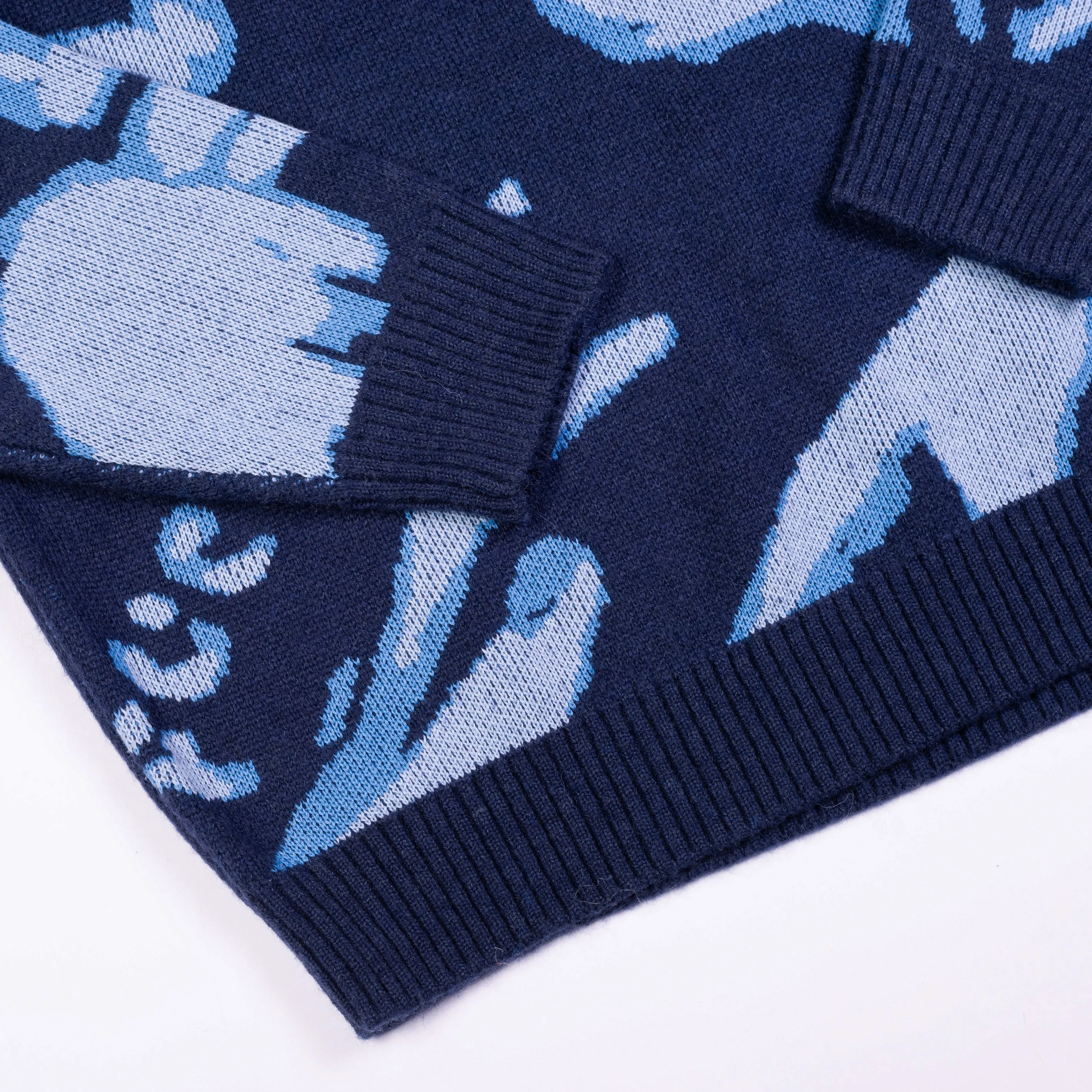 FUC Off Knit Blue