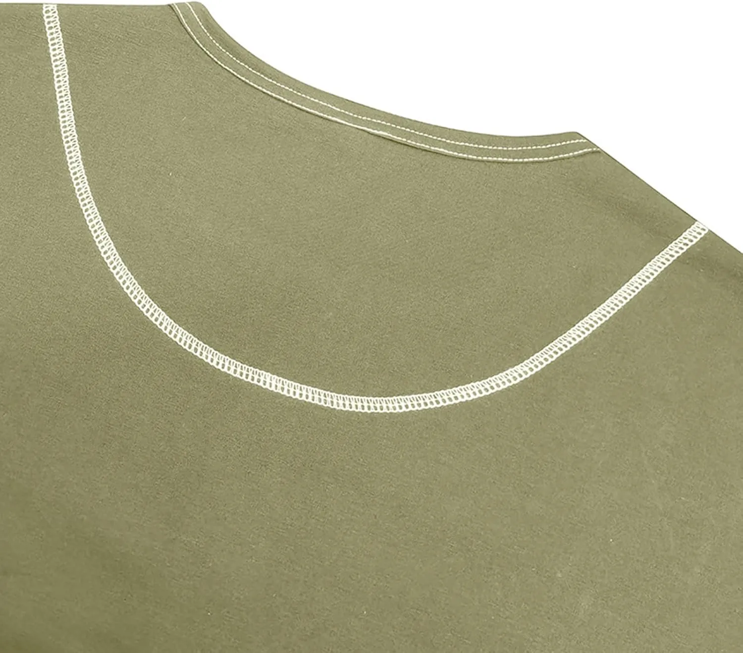 Henley Shirts for Men Casual Button Down Shirts Big and Tall Long Sleeve Shirts Trendy Spring Tops