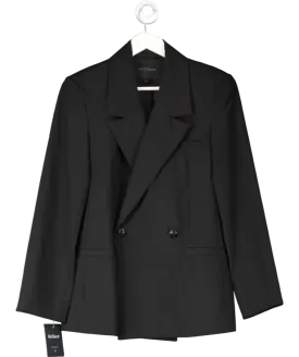 Herskind Black Double Breasted Blazer UK 8