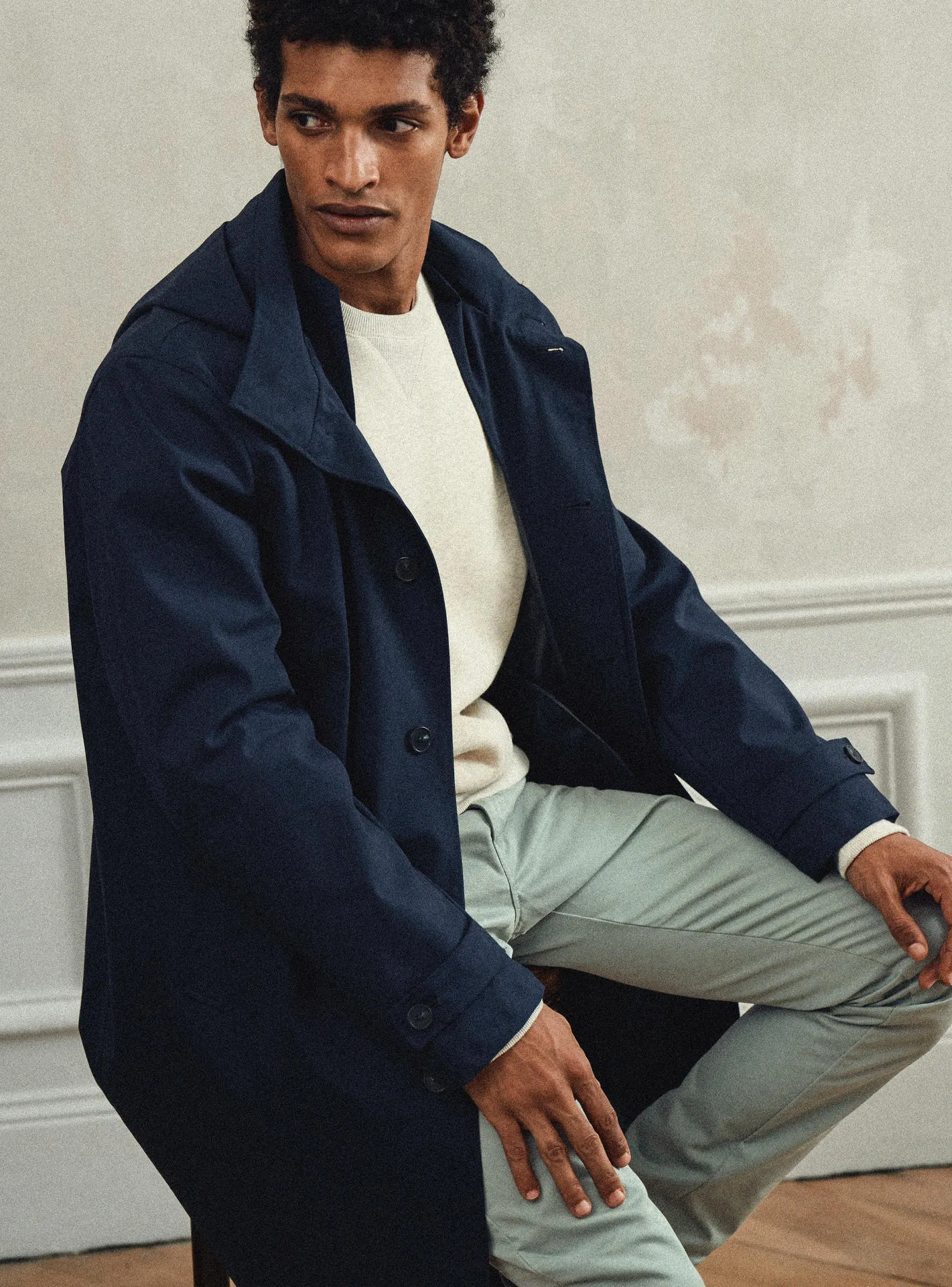 Imper Travis Navy