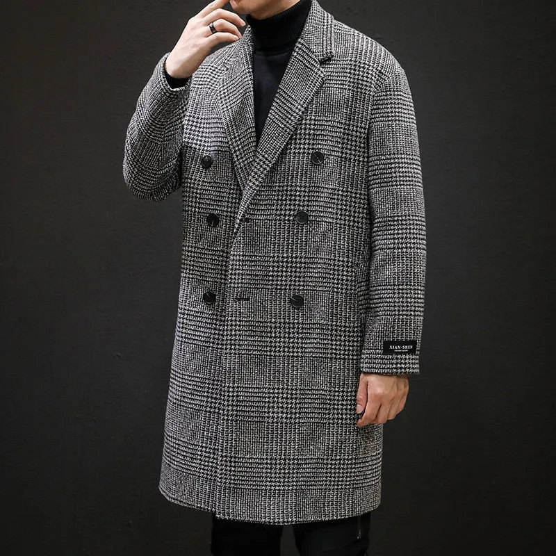 Kevin Double Breasted Wool Coats