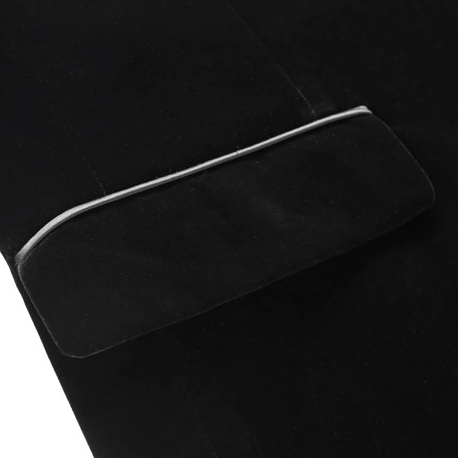 Mens Velvet Blazer Slim Fit Tuxedo Suits Jacket Shawl Collar Solid Jacket Wedding Dinner Prom One Button Blazer Jacket