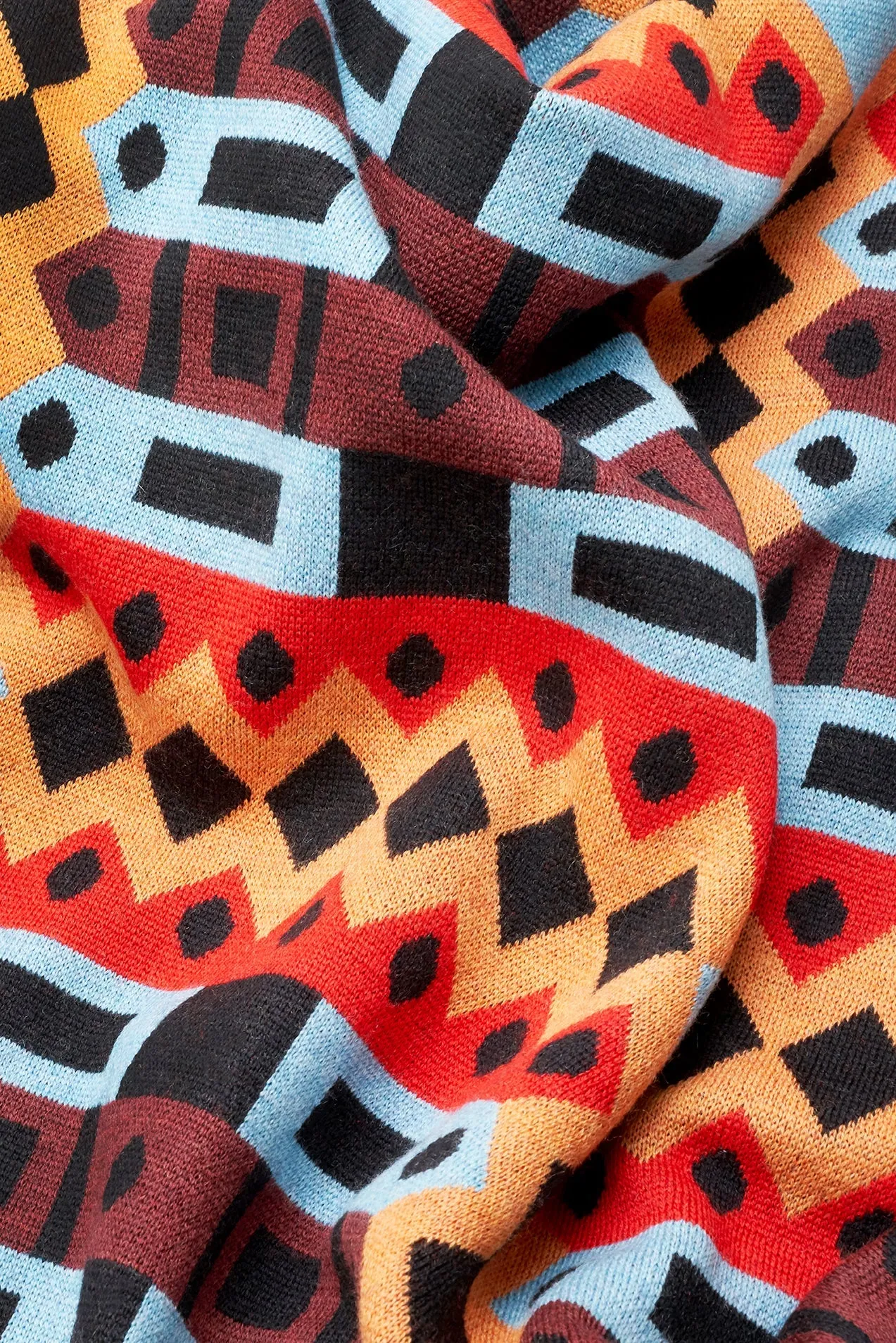 Merino Wool Blanket "K-Two" By Nathalie Du Pasquier & George Sowden