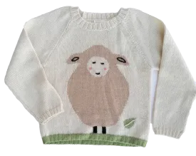 NW348 Little Sheep on the Grass Sweater