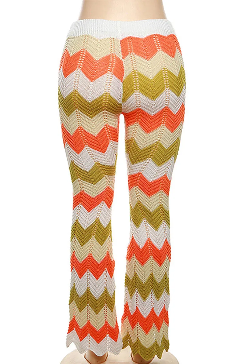 PI0104 Crochet Knitted Long Pants