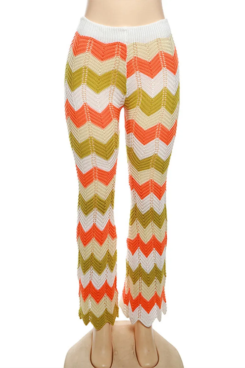 PI0104 Crochet Knitted Long Pants