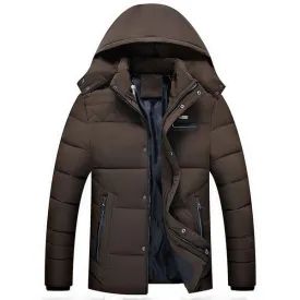 Solid Color Stitching Quilted Coat