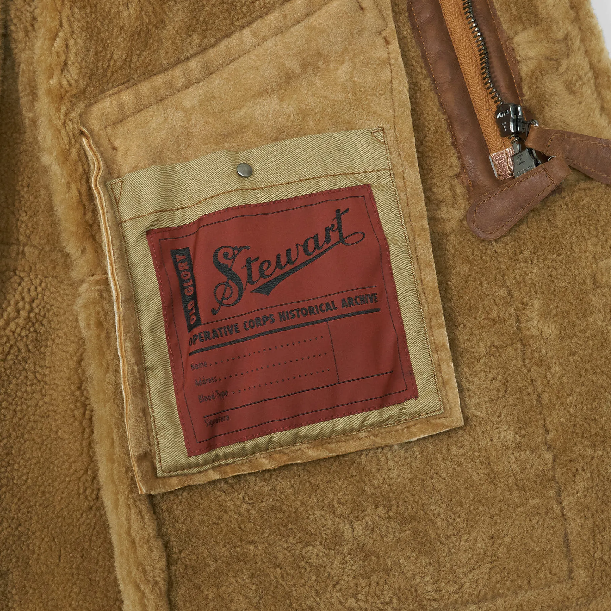 Stewart B-7 Shearling Parka