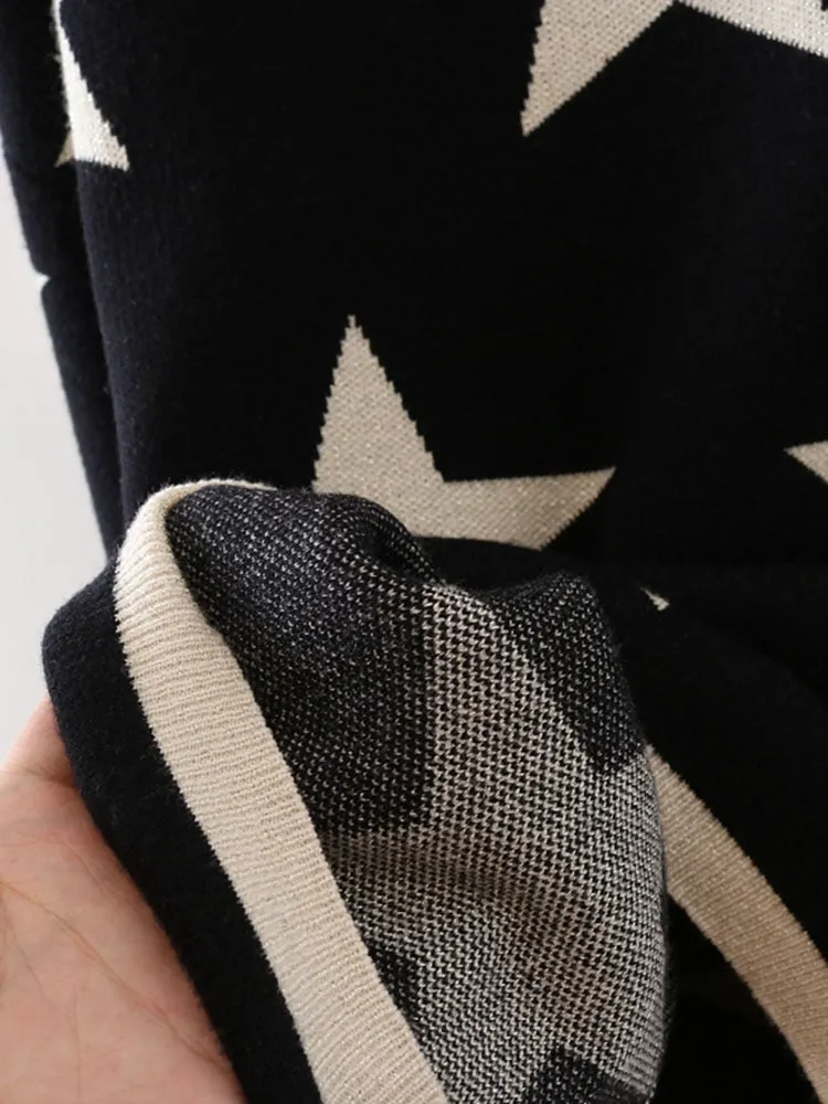 Super Star Pullover Knitted Sweaters