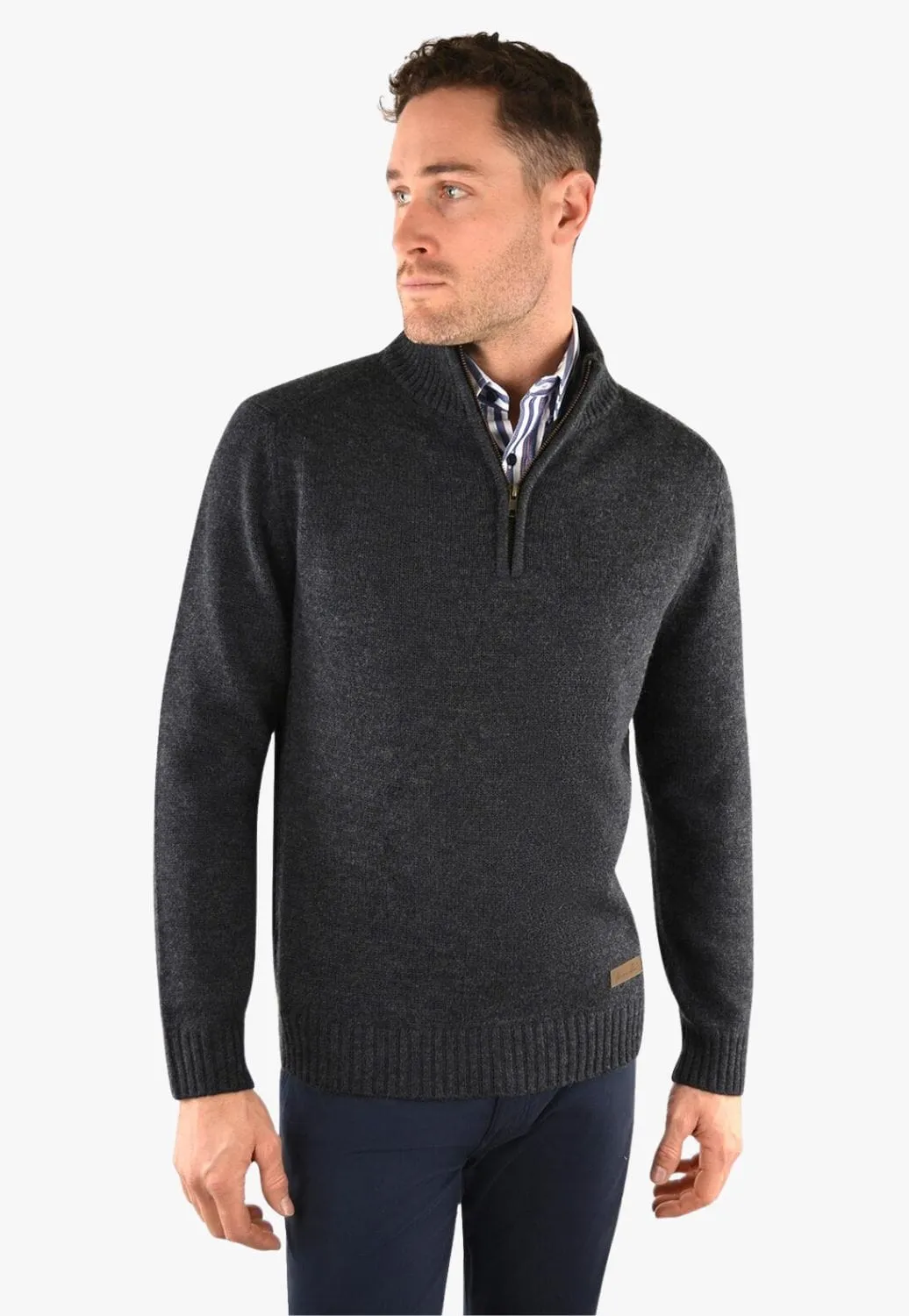 Thomas Cook Mens Justin Quarter Zip Jumper