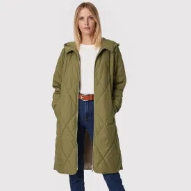Tommy Hilfiger Diamond-Quilted Sorona® Coat Green