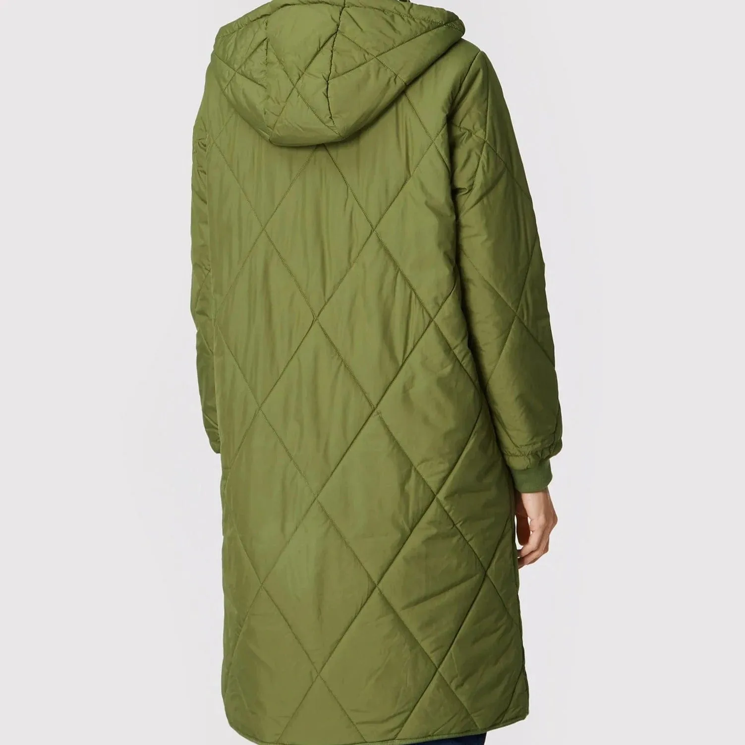 Tommy Hilfiger Diamond-Quilted Sorona® Coat Green