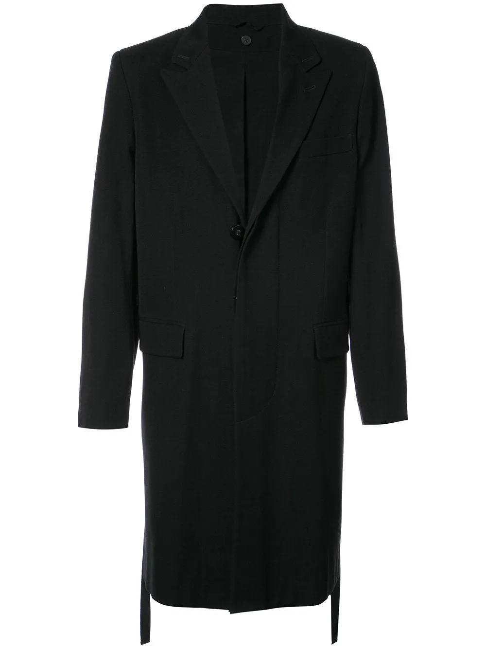 Virgin Wool Cotton Coat Laine