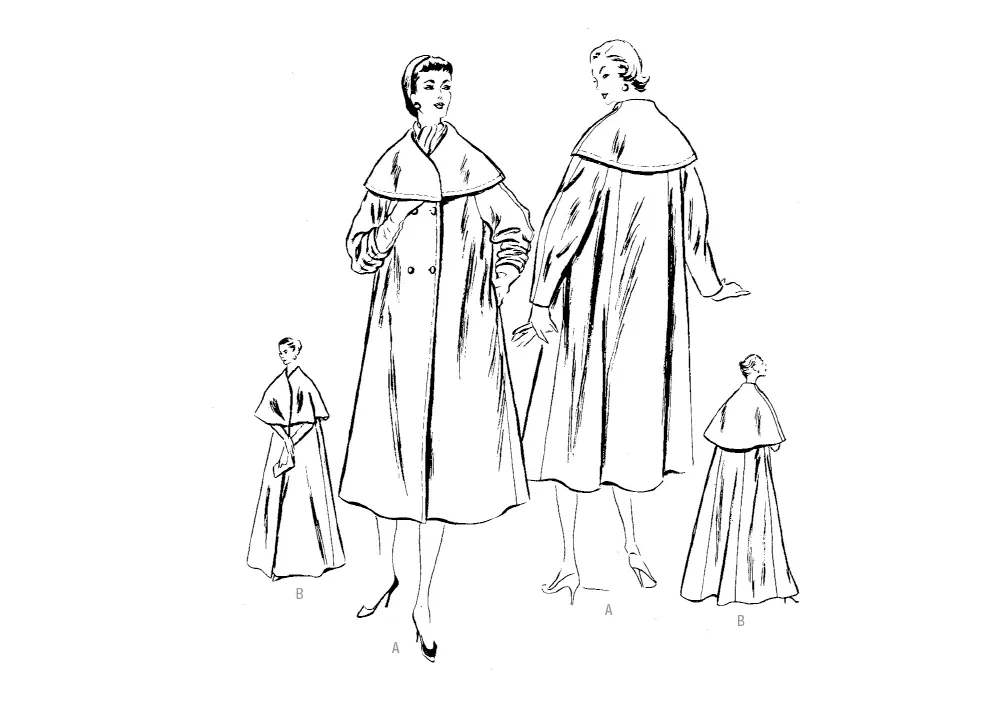 Vogue Sewing Pattern 1977 Misses' Coats