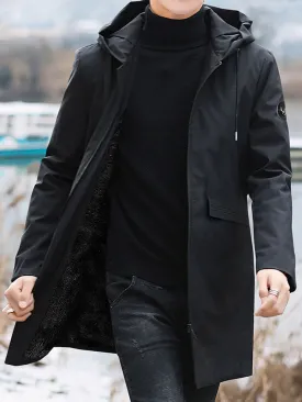 Winter Warm Fleece Parka Coat