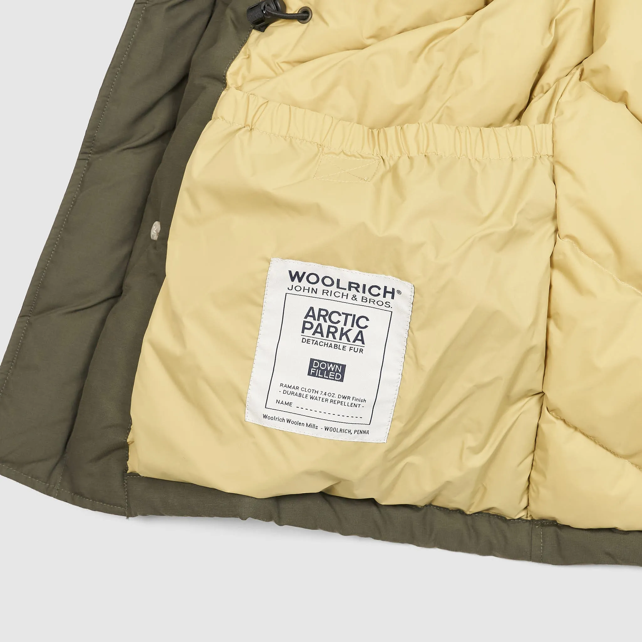 Woolrich Ladies Arctic Olive Parka