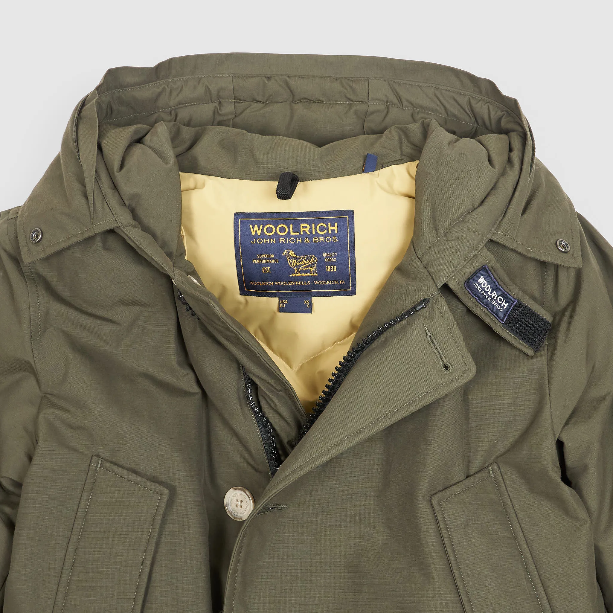 Woolrich Ladies Arctic Olive Parka