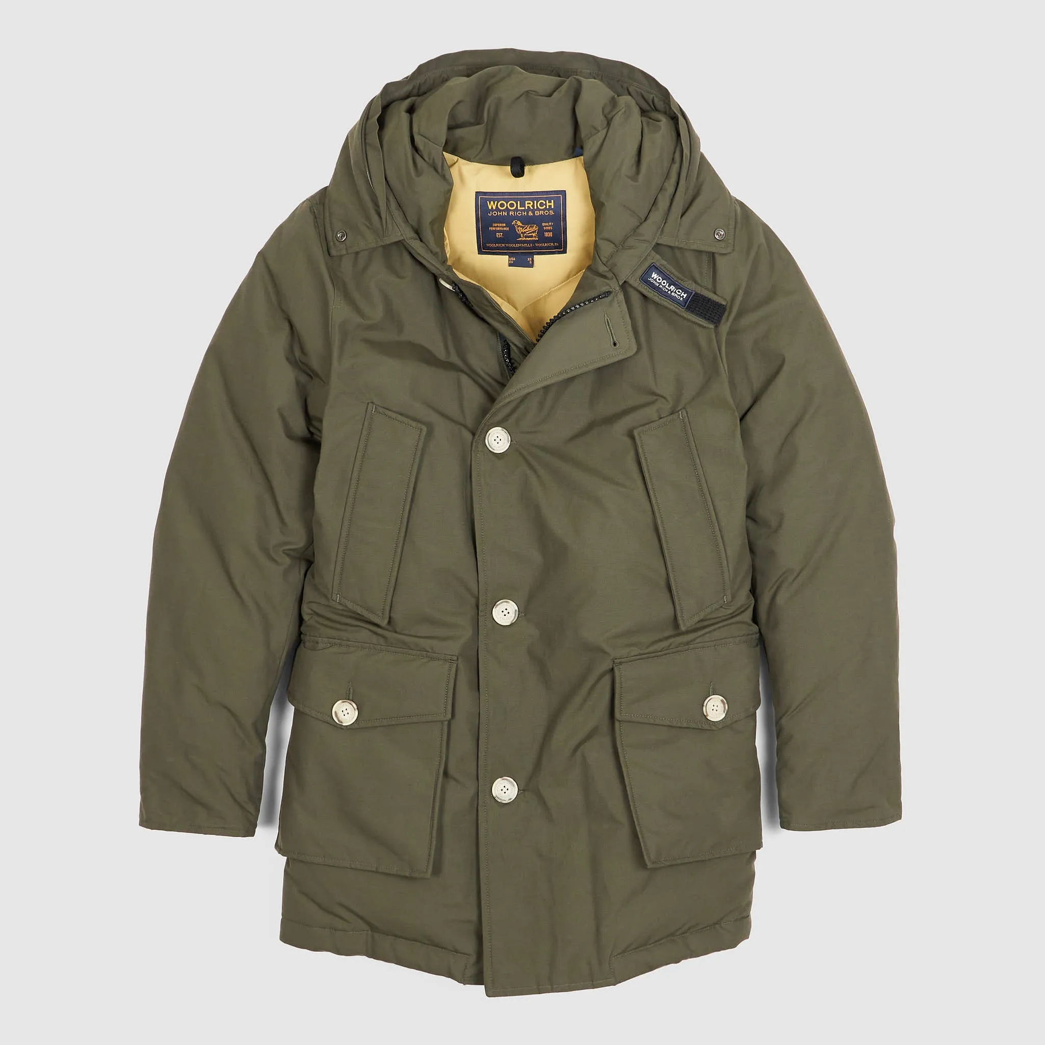 Woolrich Ladies Arctic Olive Parka